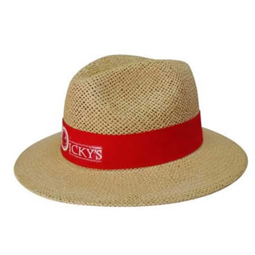 4284 Natural Madrid Style String Straw Hat
